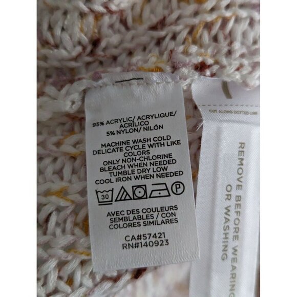 NWT Loft Knitted Double V Neck Sweater Vest Women's Size XL - Picture 6 of 6